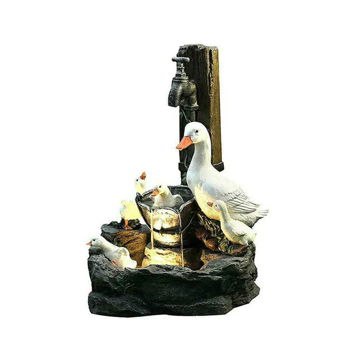 Tranquil Waters Duck Feature Gentle Flow for Relaxing Outdoor Spaces