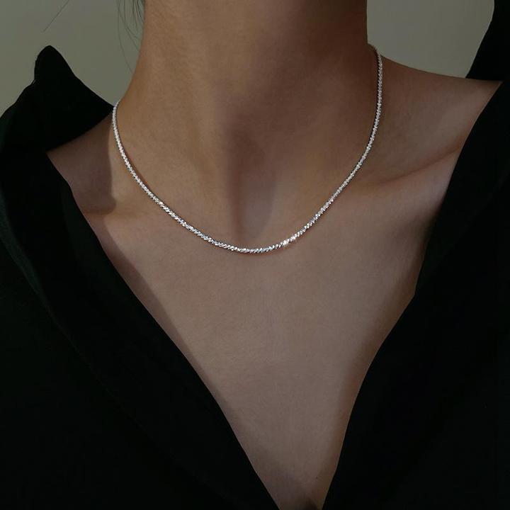 Cosmic Aura Necklace Collection Dazzling Star Accents Gentle Glow