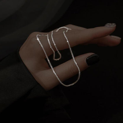 Cosmic Aura Necklace Collection Dazzling Star Accents Gentle Glow