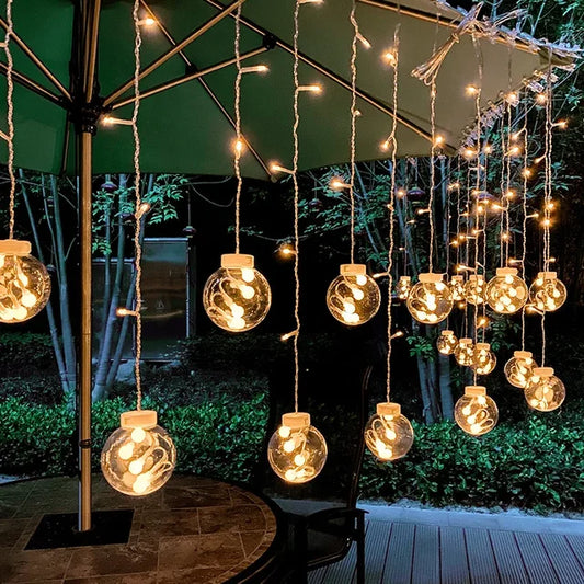 Enchanted Garden LED Fairy Lights Create Magical Outdoor Ambience