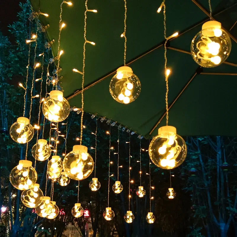 Enchanted Garden LED Fairy Lights Create Magical Outdoor Ambience