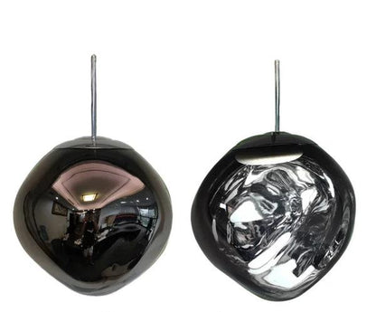 ScandiGlow Modern Glass Ceiling Fixture Elegant Nordic Illumination