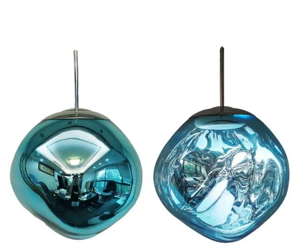 ScandiGlow Modern Glass Ceiling Fixture Elegant Nordic Illumination
