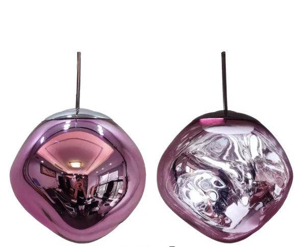 ScandiGlow Modern Glass Ceiling Fixture Elegant Nordic Illumination