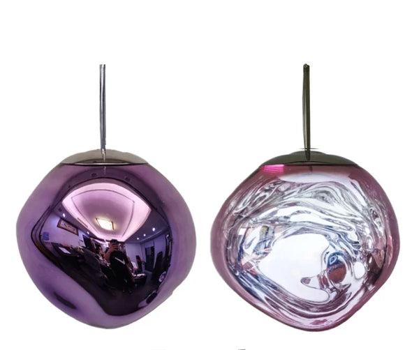 ScandiGlow Modern Glass Ceiling Fixture Elegant Nordic Illumination