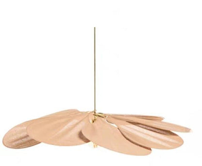 Petal Aura Hanging Light Elegant Floral Silhouette Ambient Glow