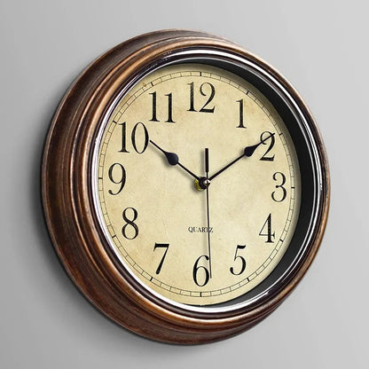 Baroque Elegance Wall Timepiece Intricately Detailed and Classic