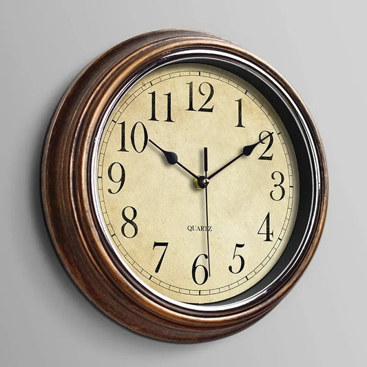 Baroque Elegance Wall Timepiece Intricately Detailed and Classic